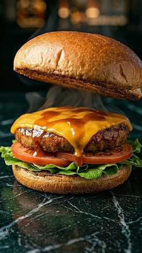 Making the Perfect Burger with AI | Cinematic Slow Motion Food Film (4K)