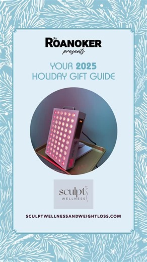 The Roanoker Magazine on Instagram: "Have someone on your gift-giving list who is very intentional about sticking with their wellness rituals? They’ll love this week’s featured product, available for purchase at local favorite @sculptwellness_va! The Spectrum Red Light Stand allows users to experience the power of professional-grade red and infrared light therapy from their own homes. It delivers 300W of rejuvenating light with 60 high-output LEDs that support skin health, recovery and relaxatio