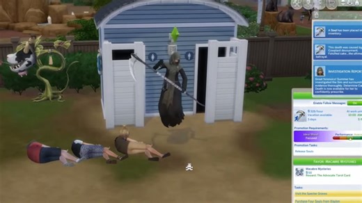 ザ・シムズ4 死神たちの行動