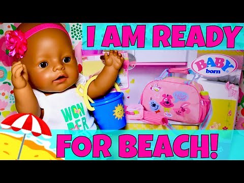 🏖Packing Baby Born Diaper Bag For A Beach Vacation! 🚗Bella, Skye & Caden Are Ready For Road Trip!