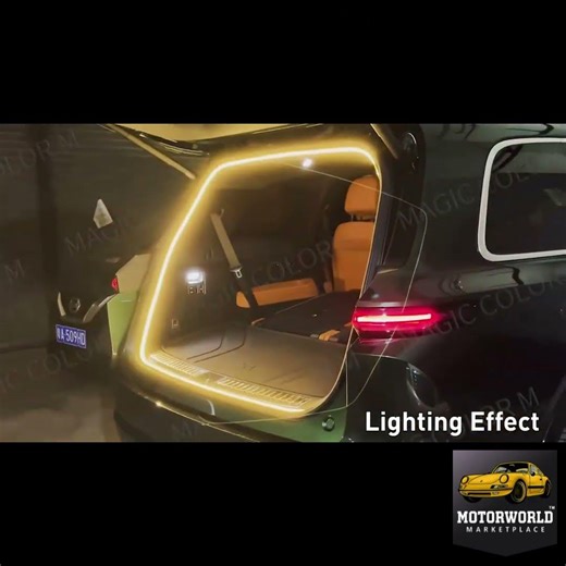 Tesla Model Y Customized LED Trunk Lights