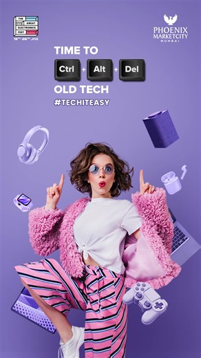 New tech, new possibilities your upgrade story starts here. ⚡️📱 The Great Electronics Fest brings together the latest smartphones, smart home innovations, immersive Smart TVs, high-performance laptops and more, all under one roof. With expert advice, seamless comparisons and standout offers, finding the right tech feels effortless. Shop smart and make it rewarding—spend ₹50,000 or more to receive assured rewards, with one lucky shopper standing a chance to win a Smart TV. 🎁📺 Head to Phoenix M