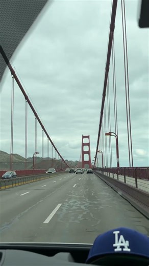 Finally able to see and cross the Golden Gate bridge #eb3visa #nurselife #travel #sanfrancisco