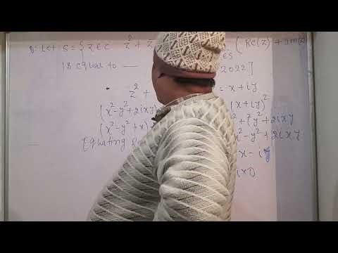 JEE MAINS PYQ COMPLEX NUMBER