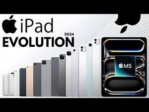 The Evolution of the iPad from 2010 to 2025