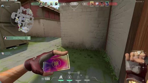 Last Second Clutch With Chamber@bestvalorantclipsdaily