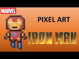 Pixel Art #6 : Iron Man