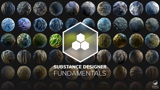 substance designer贴图制作基础核心训练视频教程