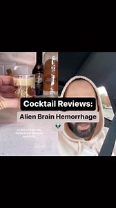 2.4K views | Who doesnt want to put an Alien Brain Hemorrhage in their mouth? #halloweenrecipe #cocktailreview #shots #bartender #fyp #bartending #mixology #foryou #mixeddrink | Sam Pence | Facebook