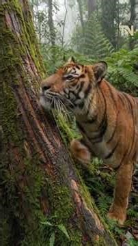 The Sumatran Tiger: Indonesia's Increasingly Rare Big Cat!