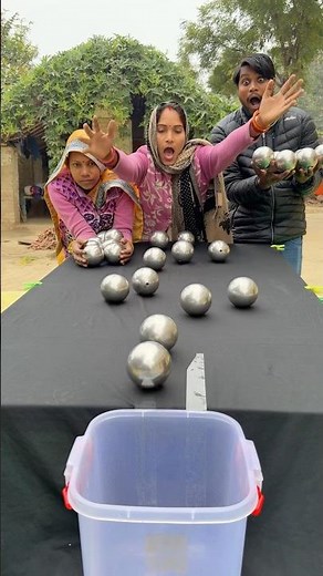 Amazing boll roll family challenge ✅ #shorts #game