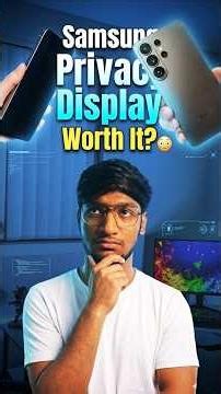 Samsung privacy display worth in 2026 #display #samsung #samsungs26ultra #shorts ‪@SamsungIndia‬