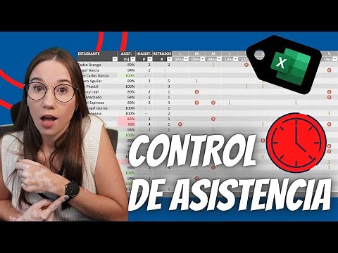 Create a dynamic Attendance Control 🕜 with Excel