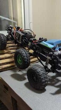so I was able to install #gouprc scx24 brushless motor in the #6x6