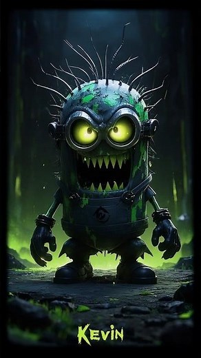 Horror Minions? These Twisted Transformations Will Haunt You! 😱👀 #shorts