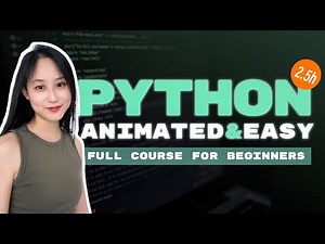 Learned Python in 2.5 Hours (With ANIMATIONS) | Full Course for Beginners