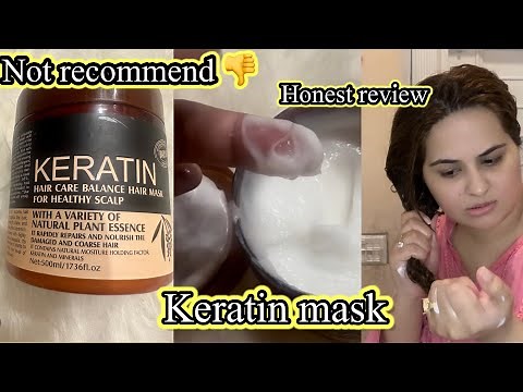 Keratin hair mask review| How to use keratin hair mask| Honest review