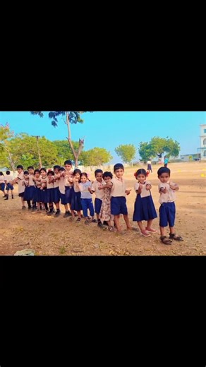 Maths Symbols for Dance (Plus) – join hands, step forward − (Minus) – step back, shake head × (Multiply) – cross arms, spin ÷ (Divide) – move hands apart = (Equal) – stand straight, hands same. Symbols dance done by preprimary from VNK branch. Thank you | Samsidh School Vinukonda