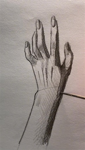 41K views · 322 reactions | How to draw hand step by step #asmr #drawingtutorial | Franciszek Bielak | Facebook