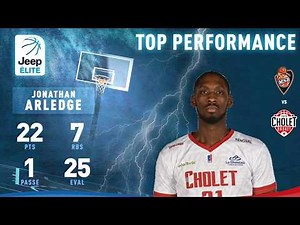 Jonathan Arledge (22 points) Highlights vs. Le Mans