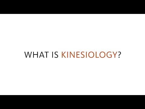 What is kinesiology?