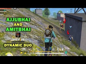 Dynamic Duo Ajjubhai and Amitbhai Gameplay | Free Fire Highlights