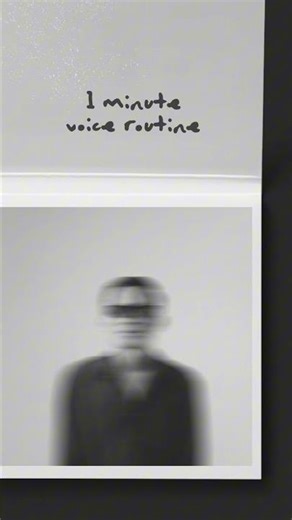 Easy singing exercise and warm up