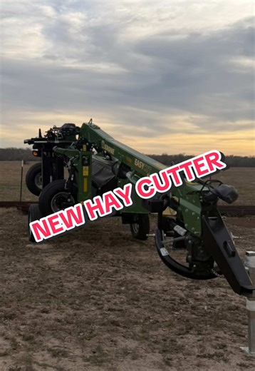 New Hay Cutter Arrives Before Hay Season!