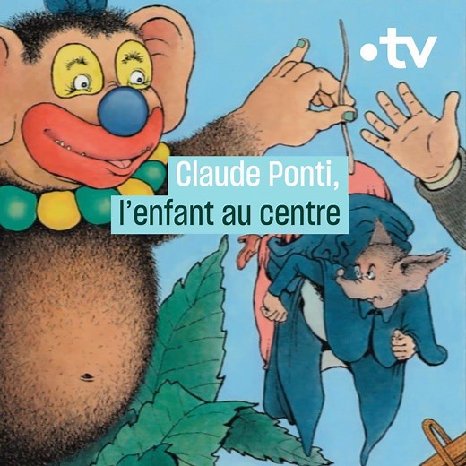 2.3M views · 9.1K reactions | Auteur et illustrateur de livres jeunesse, Claude Ponti s'adresse à l'imaginaire des enfants comme personne. | France tv culture | Facebook
