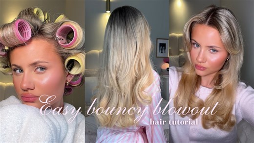 Step-by-Step Hair Roller Blowout Tutorial – Easy, Effortless, and Beginner-Friendly