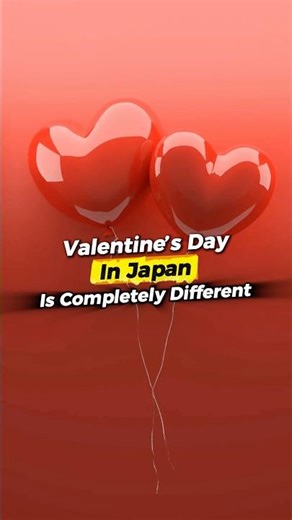 Valentine’s Day In Japan Is Completely Differet😮