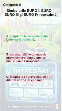 Norma de poluare EURO 7 🚗🚗🚗 #categoriab#drpciv