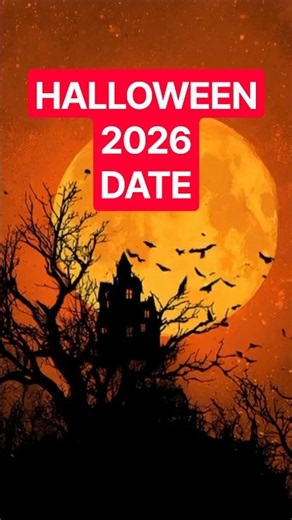 When is Halloween 2026? 🎃 | #halloween2026 #halloween #halloweendate #trending