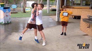 88K views · 409 reactions | Could you and a friend break this #chestbump world record? | RecordSetter | Facebook