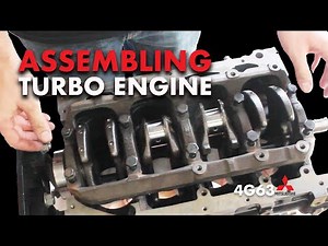 4G63T Engine Block assembly :Mitzi Engine Check Episode 6