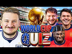 WORLD CUP FOOTBALL QUIZ VS GOAL'S FRONT THREE