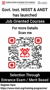 Job-Oriented Courses, Transform Your Career with NISST & ANDT | Opportunities in Core Industries Looking to accelerate your career in core industries? Government Institute NISST and ANDT offer job-oriented courses tailored for individuals from civil, mechanical, engineering, arts, and commerce backgrounds. These programs equip you with industry-relevant skills and provide global job opportunities. Don't miss the chance to transform your career path! Register before December 31, 2024, to secure y