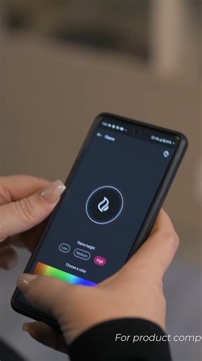 Dimplex North America on Instagram: "With electric fireplaces you're free from the mess of wood and limitations of fuel lines. Plus, our free Flame Connect app (available for iOS and Android) gives you simple access to the incredible range of flame and color options, plus heat settings including timer. Link in bio. #modernfireplaces #electricfireplace #dimplex #techtools #freeapps #dimplexflame #flame #app"