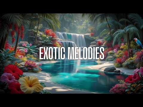 Paradise Vibes ~ Relaxing Tropical Music | Exotic Waterfall & Deep Chill Summer Melodies