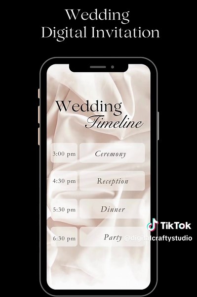 New wedding template 💌 #digitalproducts #digitainvitation #weddinginvite #diybride