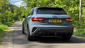 Test d'accélération et de vitesse de pointe de l'Audi RS3