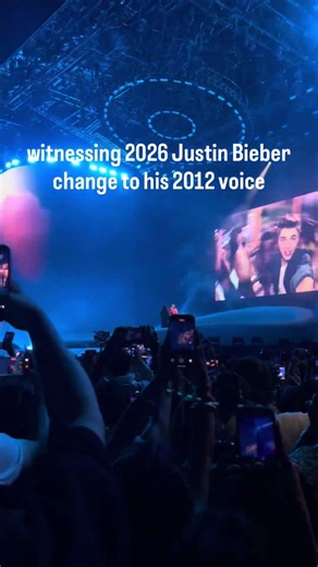 What do you mean Justin Bieber switched to his old voice for Beauty and A Beat? Coachella 2026