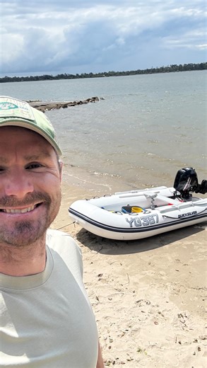 Testing out the Quicksilver 320 Airdeck 😎 #quicksilverinflatables #partner | Patrick Dangerfield