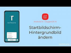 Startbildschirm-Hintergrundbild ändern - OnePlus [Android 14 - OxygenOS 14]