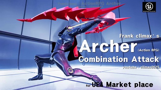 【Unity UE4动画分享】Frank RPG Archer Combo Set Frank climax