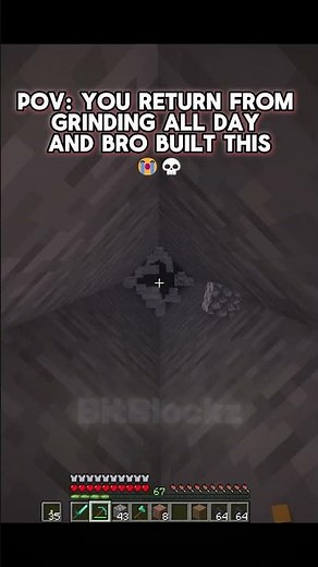 What Bro Built in Minecraft After I Grinded 8 Hours… 😭💀