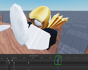 Trying to pause animation at animation event