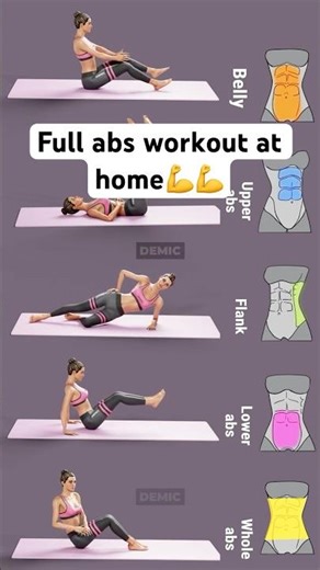 Full core workout || Abs workout || Home workout #gym #workout #fitness #absworkout