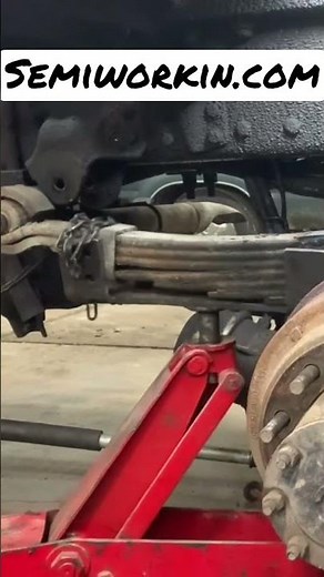 Removing Heavy Leaf Spring
