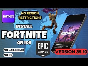 Install Fortnite Version 35.10 Using IPA File (2025) | Fortnite IOS Installation Guide